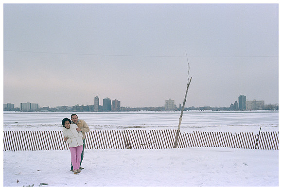 Couple In Snow