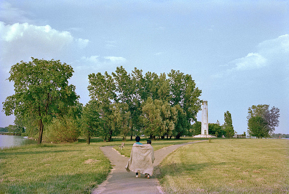Public Park -Girls In Blanket