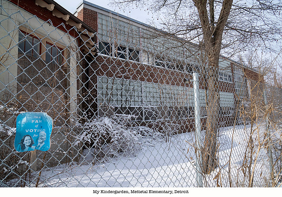 My kindergarden, Mettetal Elementary, Detroit 2022