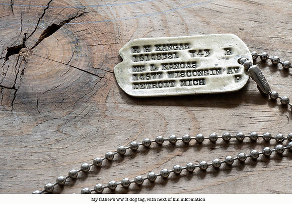 My father's dog tag 2022