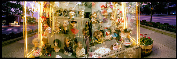 Wig Shop During First Gulf War 1991