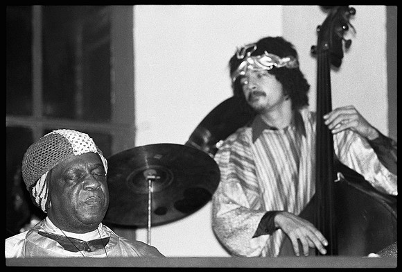 Sun Ra and Jaribu Shahid, Detroit Jazz Center 2 1980