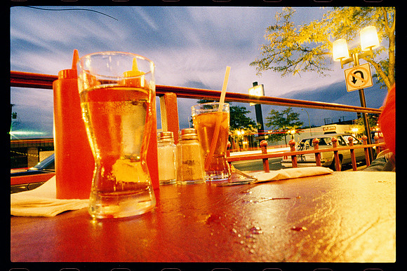 Portrait Of My Glass Of Beer At Mr. B's 1990