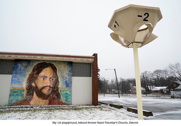 My 1st Playground, Behind Saint Timothy's Church, Detroit 2021